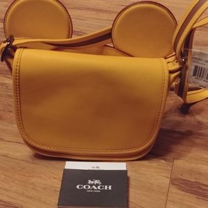 Coach Mickey Mouse Crossbody